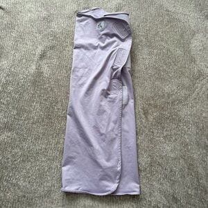 The Ollie Adjustable Infant Sleep Wrap Lavender Gray